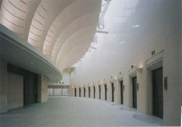 写真:炉前ホールの様子