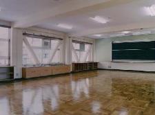 写真:安中小学校校舎改造工事耐震補強(図工室)