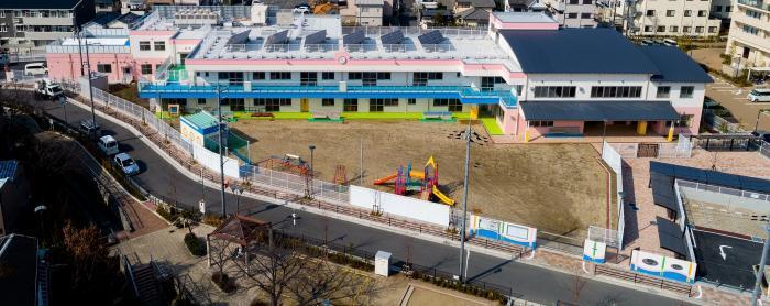 写真:南山本せせらぎこども園
