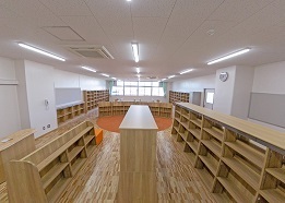 写真:2階図書室