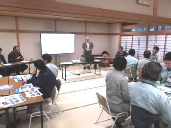 写真:総括(米田教授)