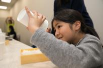 写真：笑顔の女の子