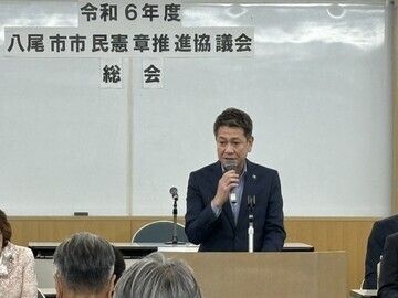 写真：大松市長　イベントでの様子-4