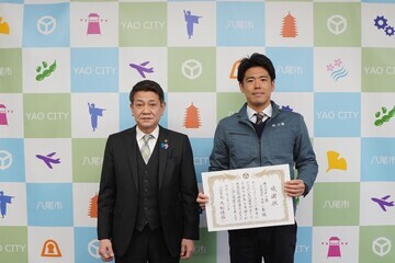 写真：大松市長　イベントでの様子6