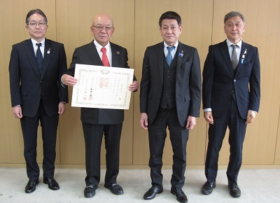 写真：大松市長　イベントでの様子9