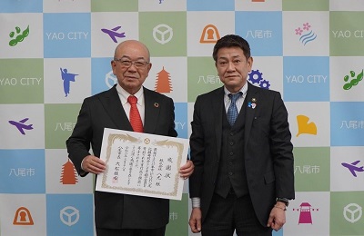 写真：大松市長　イベントでの様子10