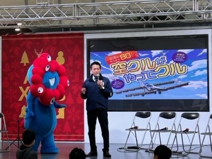 写真：大松市長　イベントでの様子2