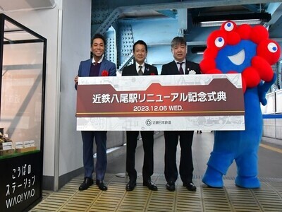 写真：大松市長　イベントでの様子4