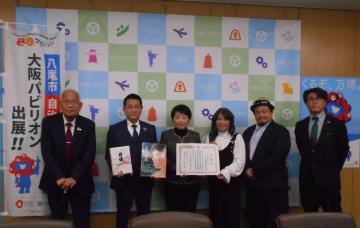 写真：大松市長　イベントでの様子9