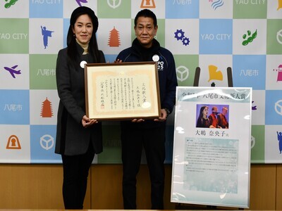 写真：大松市長　イベントでの様子13
