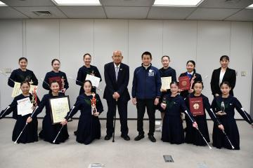 写真：大松市長　イベントでの様子14