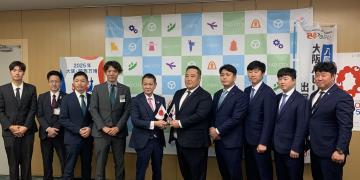 写真：大松市長　イベントでの様子6