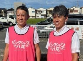 写真：大松市長　イベントでの様子1