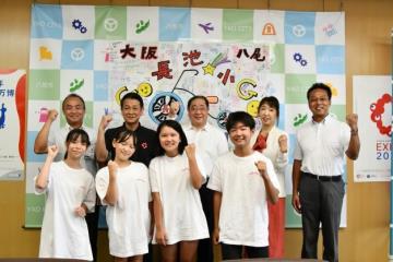 写真：大松市長　イベントでの様子11
