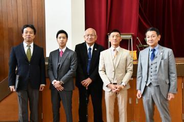 写真：大松市長　イベントでの様子2