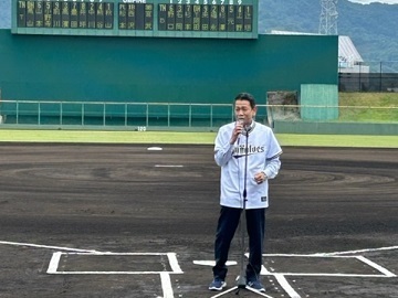 写真：大松市長　イベントでの様子7