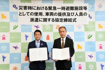 写真：大松市長　イベントでの様子8