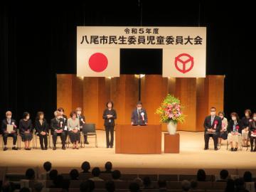 写真：大松市長　イベントでの様子10