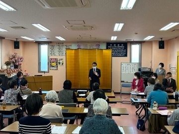 写真：大松市長　イベントでの様子4