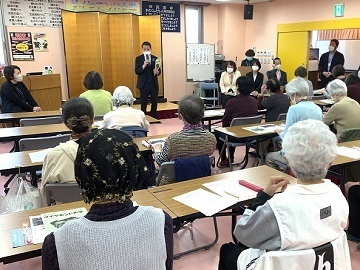 写真：大松市長　イベントでの様子5