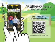 写真：AR（拡張現実）空間で80アクション