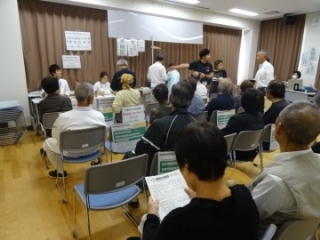 写真:会場内