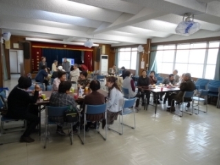写真:大正小学校区での活動支援1