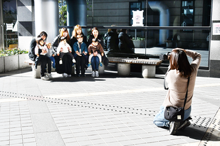 写真：撮影の様子