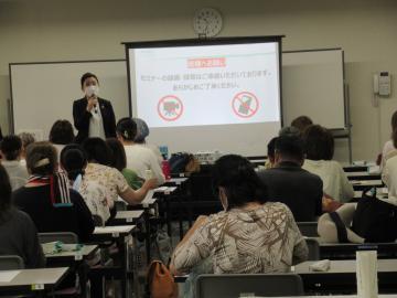 写真:紫外線・汗対策講座3