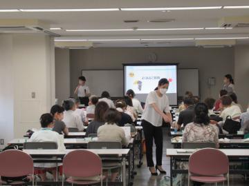 写真:紫外線・汗対策講座1