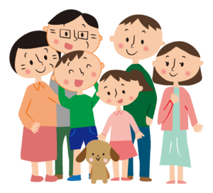 イラスト：まちに住む人たち
