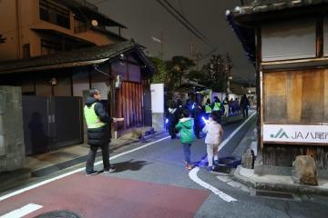 写真：歳末夜警などの声かけ2