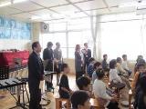 写真：西山本小学校での様子1