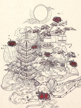 写真：嘉定区の青少年絵画作品11