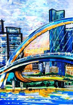 写真：嘉定区の青少年絵画作品5