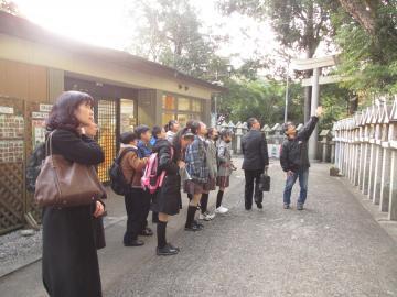 写真：信貴山訪問1