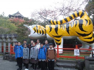 写真：信貴山訪問2