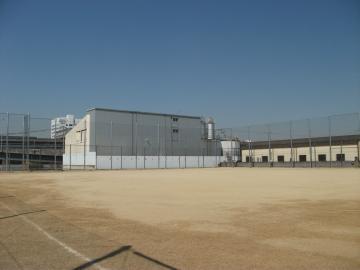 写真：新家町市民運動広場　防球フェンス2