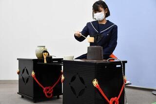 写真：茶道部