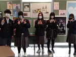 写真：八尾翠翔高等学校生徒