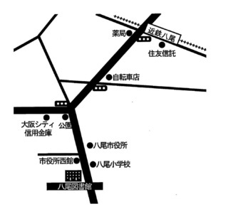 案内図のイラスト