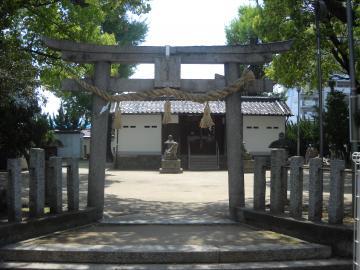 写真：弓削神社