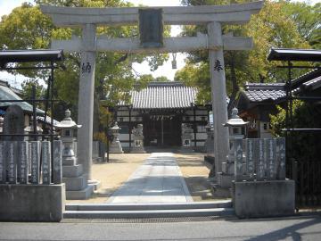 写真：由義神社