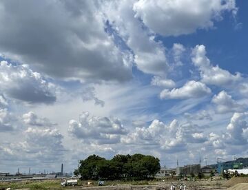 写真:現在の郡川西塚古墳