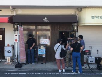 写真：撮影風景（カフェ）