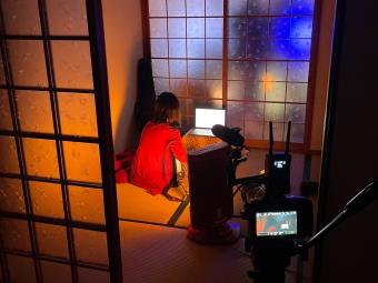 写真：これじゃない歌撮影風景1