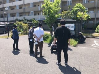 写真：大正住宅　撮影風景