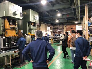 写真：企業デモ映像撮影風景2