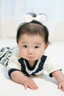 写真：赤ちゃん写真の例