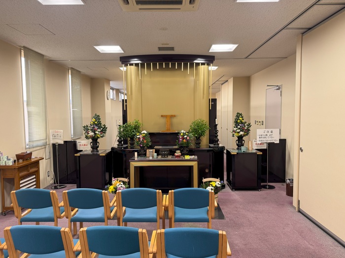 写真：納骨堂祭壇
